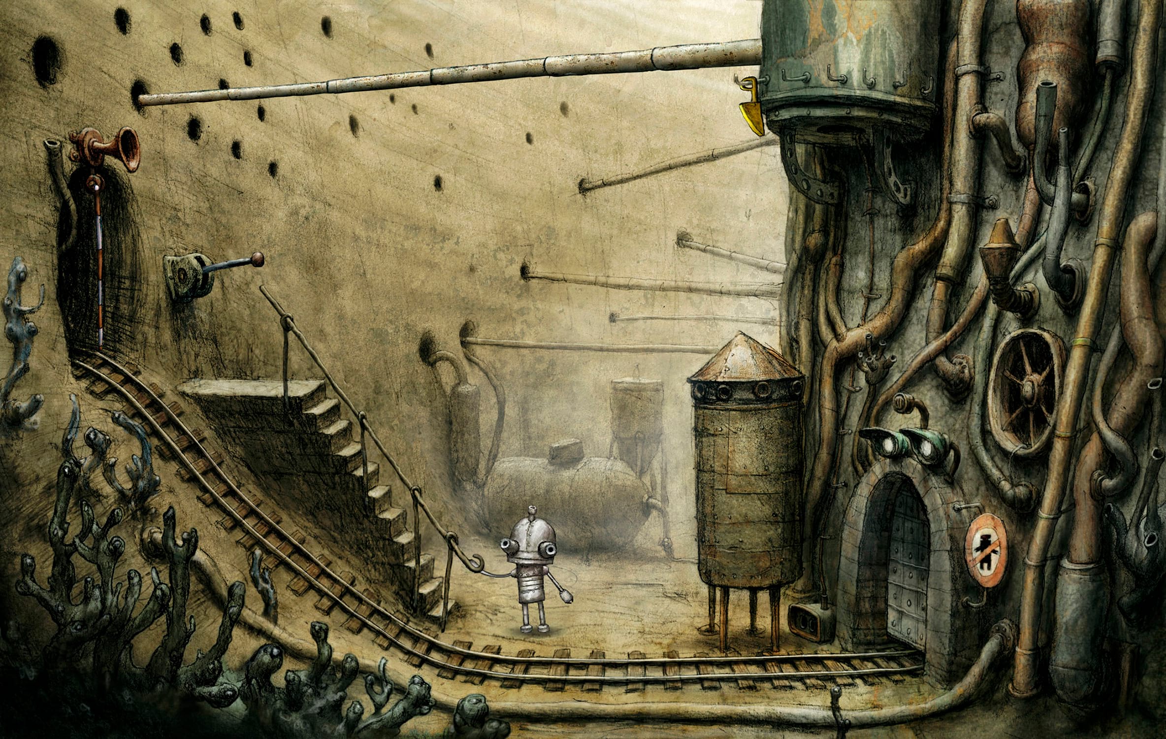 Machinarium Concept Art